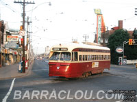 Toronto Transit Commission streetcar - TTC 4505 - 1951 PCC (A8)