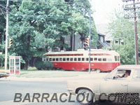 Toronto Transit Commission streetcar - TTC 4506 - 1951 PCC (A8)