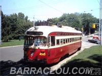 Toronto Transit Commission streetcar - TTC 4515 - 1951 PCC (A8)