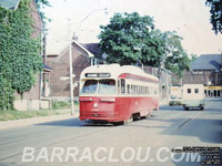Toronto Transit Commission streetcar - TTC 4518 - 1951 PCC (A8)