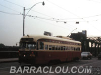 Toronto Transit Commission streetcar - TTC 4536 - 1951 PCC (A8)