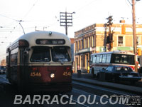 Toronto Transit Commission streetcar - TTC 4546 - 1951 PCC (A8)