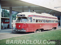 Toronto Transit Commission streetcar - TTC 4548 - 1951 PCC (A8)