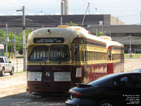 Toronto Transit Commission streetcar - TTC 4549 - 1950 PCC (A-15H) (assigned number: 4605)