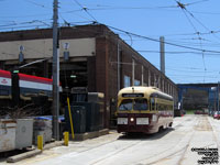 Toronto Transit Commission streetcar - TTC 4549 - 1950 PCC (A-15H) (assigned number: 4605)