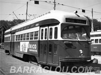 Toronto Transit Commission streetcar - TTC 4647 - 1946 PCC (A11) - Bought from Cleveland Transit Co., 1952