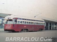 Toronto Transit Commission streetcar - TTC 4672 - 1946 PCC (A11) - Bought from Cleveland Transit Co., 1952
