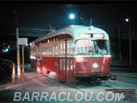 Toronto Transit Commission streetcar - TTC 4695 - 1946 PCC (A12) - Bought from Cleveland Transit Co., 1952