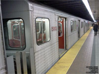 Toronto Transit Commission subway car - TTC 5003 - 1995-2001 Bombardier T1 based at Greenwood
