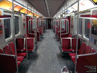 Toronto Transit Commission subway car - TTC 5325 - 1995-2001 Bombardier T1 based at Greenwood (transfered from Wilson)