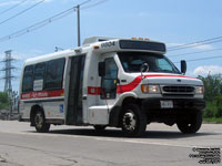 Toronto Transit Commission Wheel-Trans - TTC 9804 - 1998-2000 Overland Custom Coach ELF