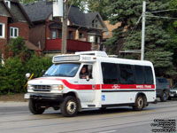 Toronto Transit Commission Wheel-Trans - TTC 9807 - 1998-2000 Overland Custom Coach ELF