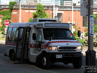 Toronto Transit Commission Wheel-Trans - TTC 9809 - 1998-2000 Overland Custom Coach ELF