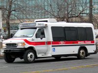 Toronto Transit Commission Wheel-Trans - TTC 9852 - 1998-2000 Overland Custom Coach ELF - Rebuilt