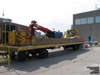 TTC ST2 - Non-motored Crane and Rail Maintenance Car