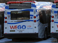 WEGO Niagara Falls Transit 5207 - 2012 Novabus LFX 62 ft.