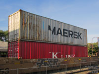 MRKU 319090(5) - Maersk Line and KKFU 806464(8) - Ocean Network Express (K Line)