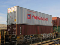Yang Ming - YMMU 659088(0) and Textainer Equipment Management - TGBU 663061(4)