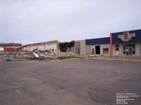 Quebec City (Beauport) Galeries Ste-Anne demolition