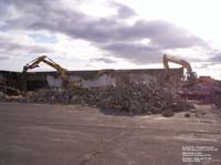 Quebec City (Beauport) Galeries Ste-Anne demolition