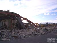 Quebec City (Beauport) Galeries Ste-Anne demolition