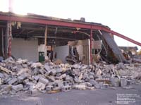 Quebec City (Beauport) Galeries Ste-Anne demolition