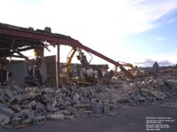 Quebec City (Beauport) Galeries Ste-Anne demolition