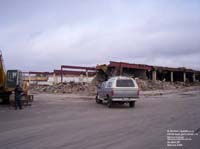 Quebec City (Beauport) Galeries Ste-Anne demolition