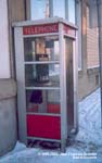Bell Canada older booth located in Riviere-Beaudette, Quebec