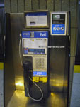 Bell Canada payphone located in a Toronto Subway station