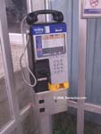 Bell Canada payphone located in Huntingdon,Quebec