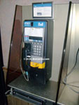 Bell Canada new corporate signature on a Millennium payphone in Port Hope, Ontario