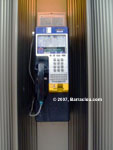 A Bell Canada payphone with a qwerty keypad located in Dorval,Quebec