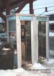 Bell Canada older booth located in St.Hyacinthe, Quebec