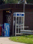 Bell Canada payphone booth in the York Mills area of Toronto