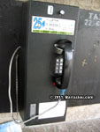 A Dryden Municipal Telephone System payphone located in Dryden,ON