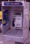 Telmex payphone in Nuevo Leon, Mexico