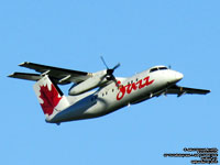 Air Canada Jazz - Bombardier Dash 8 Q100 - C-GANF - FIN 802 (Transfr chez Air Canada Express - Jazz Aviation)