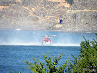 Fire Helicopter in Lyle,WA