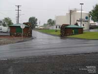 Old (WWII era) gates at the Pendleton airport- PDT - KPDT