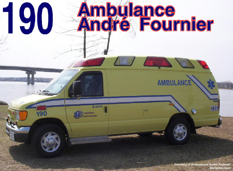 Ambulances Andr Fournier GreenvilleQC 190