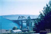  Pont flottant - Lake Washington floating bridge, Seattle,WA