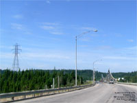 Pont de la route 132 sur la rivire Manicouagan