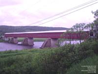 Pont Perreault, Notre-Dame-des-Pins,QC (Plus long pont couvert au Qubec)