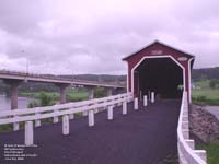 Pont Perreault, Notre-Dame-des-Pins,QC (Plus long pont couvert au Qubec)