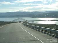 Pont au-dessus du fleuve Columbia  Vantage,WA