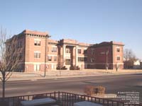 Old Carleton school and Wichita Board of Education administration building in Wichita,KS