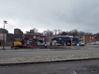gas station demolition in Quebec City,QC