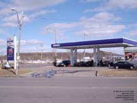 A Irving gas station with Couche-Tard convenience store in Quebec (Beauport),QC