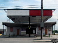 Closed Petro-Canada gas station in Montreal-Nord,QC